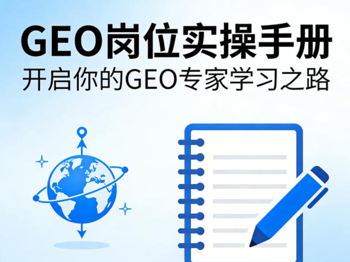 GEO岗位实操手册，开启你的GE0专家学习之路-91搞钱