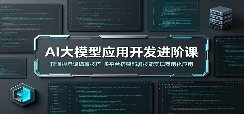 AI大模型应用开发进阶课：精通提示词编写技巧，多平台搭建部署技能实现商用化应用-91搞钱