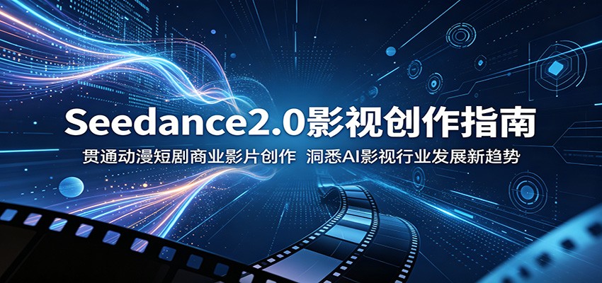 Seedance2.0影视创作指南：贯通动漫短剧商业影片创作，洞悉AI影视行业发展新趋势-91搞钱