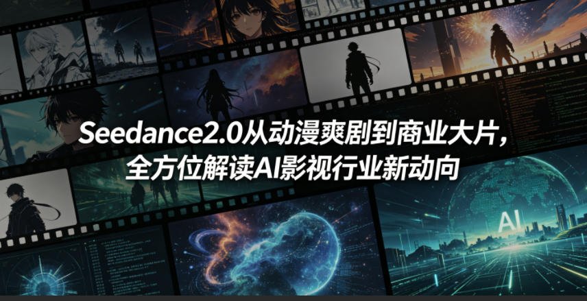 Seedance2.0从动漫爽剧到商业大片，全方位解读AI影视行业新动向-91搞钱