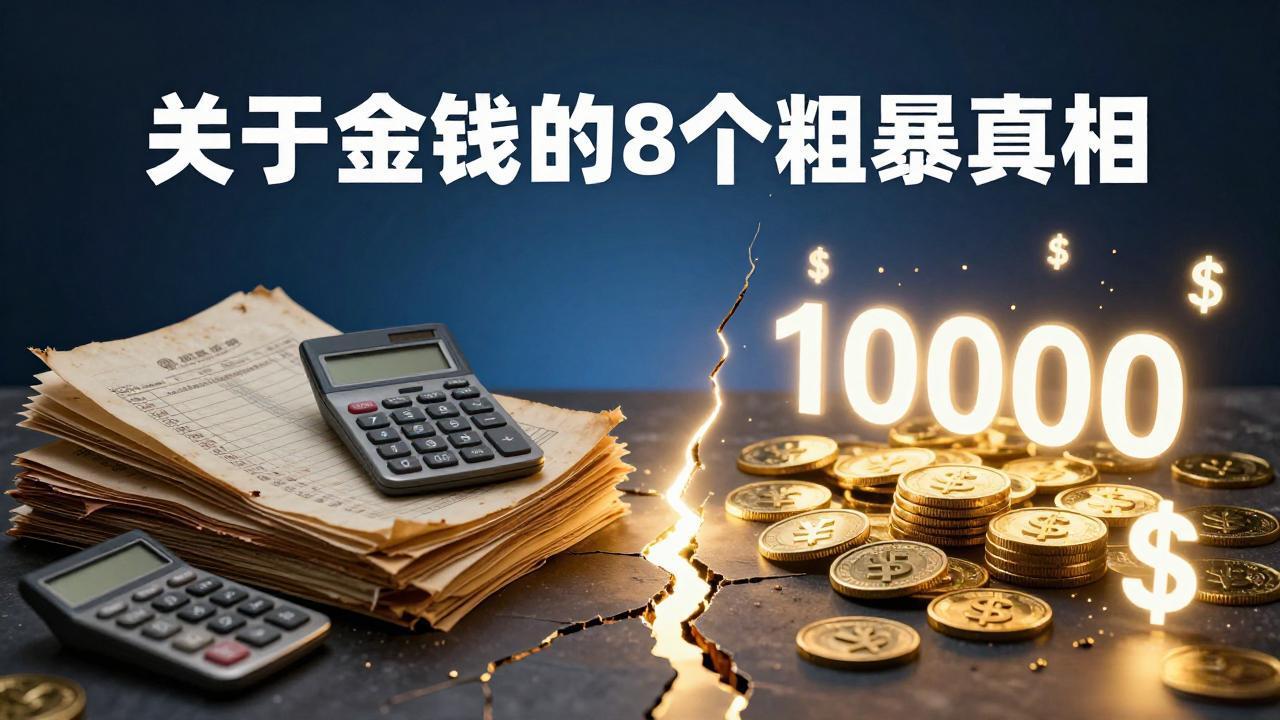 付费文章:关于金钱的 8 个粗暴真相,彻底重塑你的赚钱思维与财富认知-91搞钱