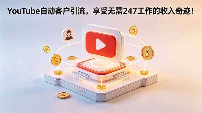 YouTube 自动客户引流，享受无需 247 工作的收入奇迹！【原创双语字幕】-91搞钱